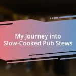 My Journey into Slow-Cooked Pub Stews